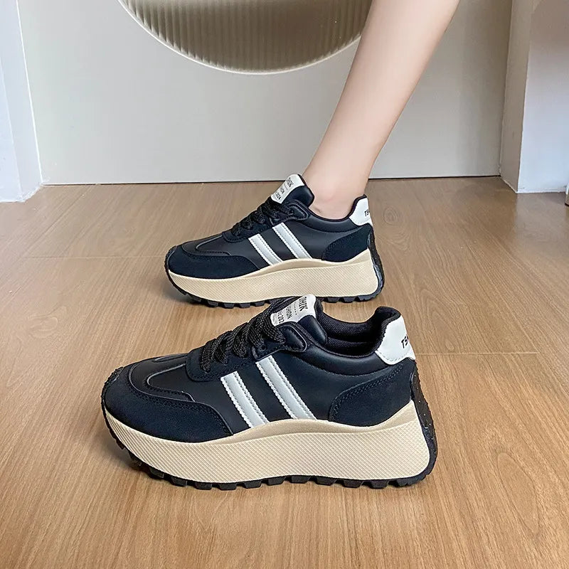 Retro Runner Platform Sneakers