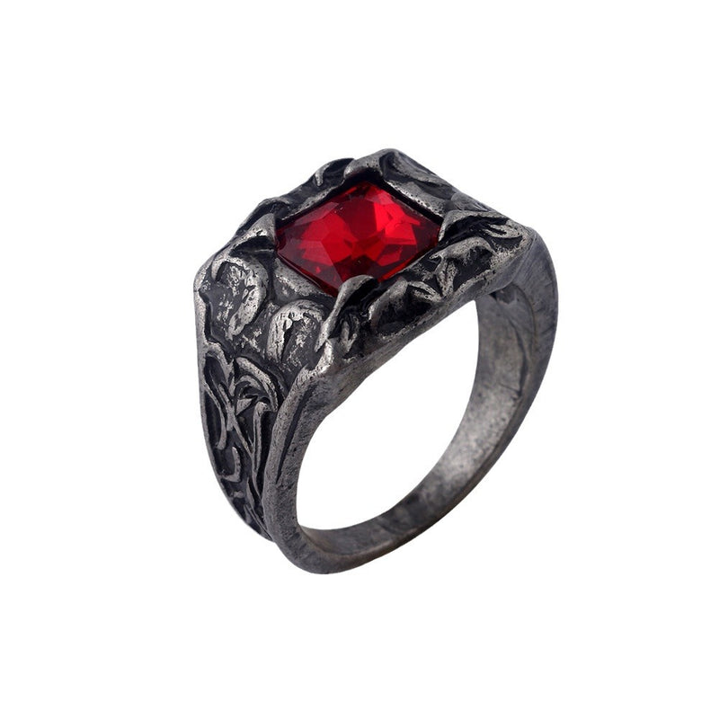 Abyssal Gem Signet Ring