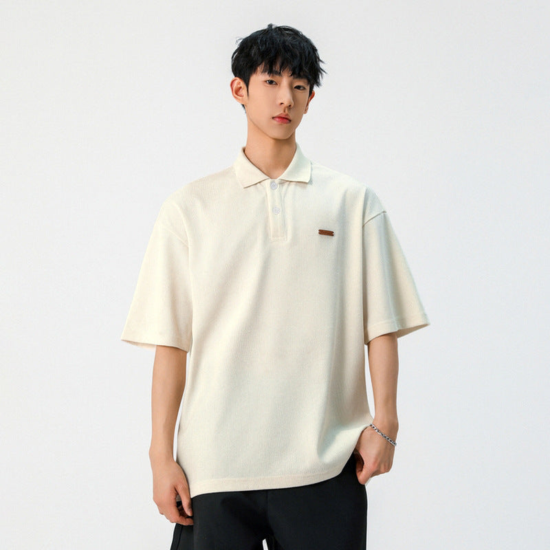 Short Sleeve Polo Shirt Men T-Shirt