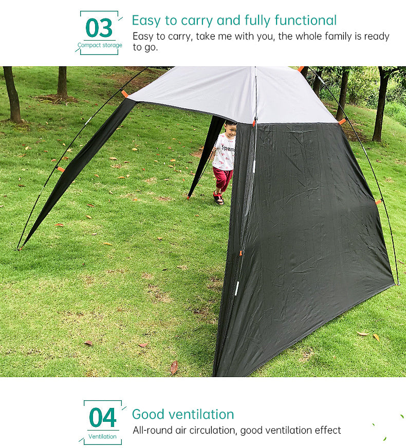 Instant UV Protection Beach Tent