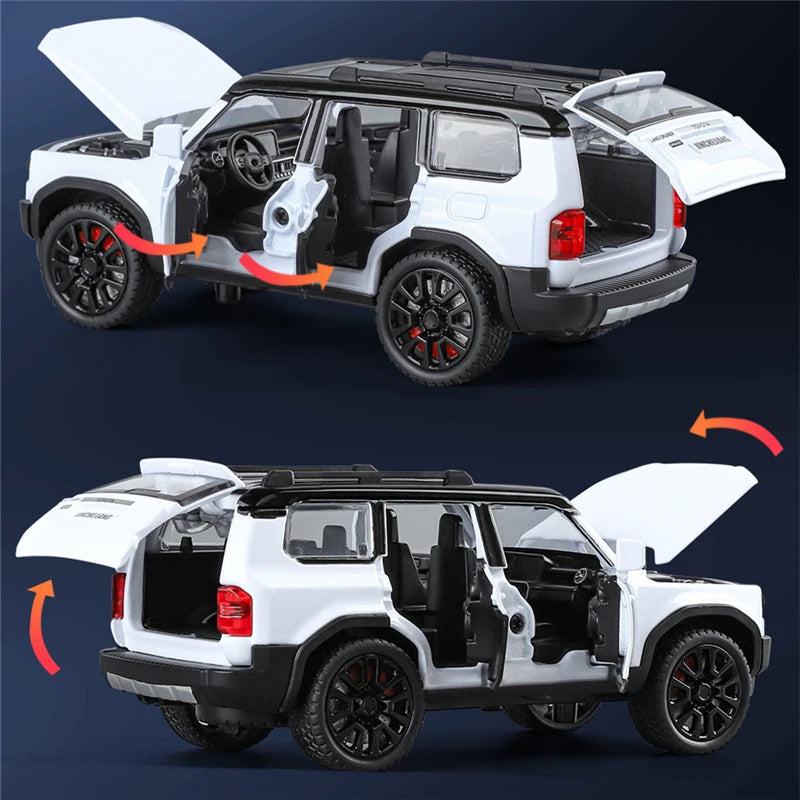 1:32 Toyota Prado Alloy Car Model