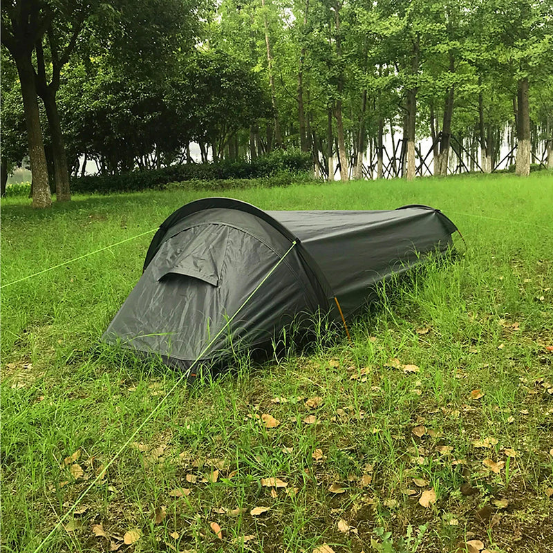 Camping Single Person Tent Ultralight Compact Outdoor Sleeping Bag Tent