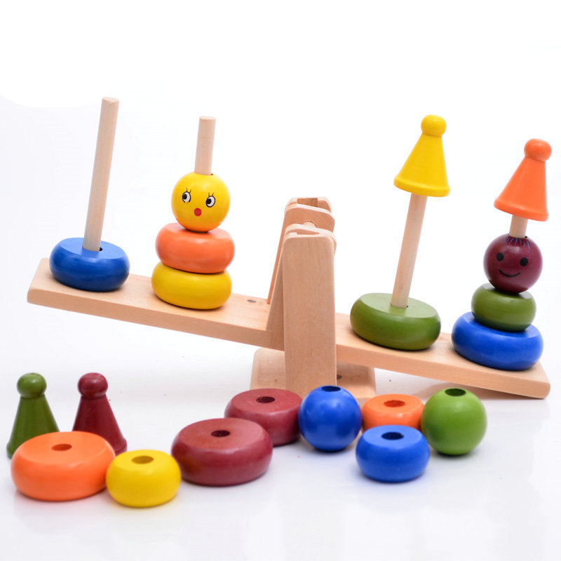 Children’s Wooden Rainbow Balancing Toy