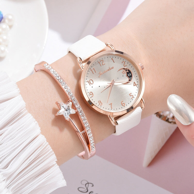 Women's Luxury Leather Band Watches Watch