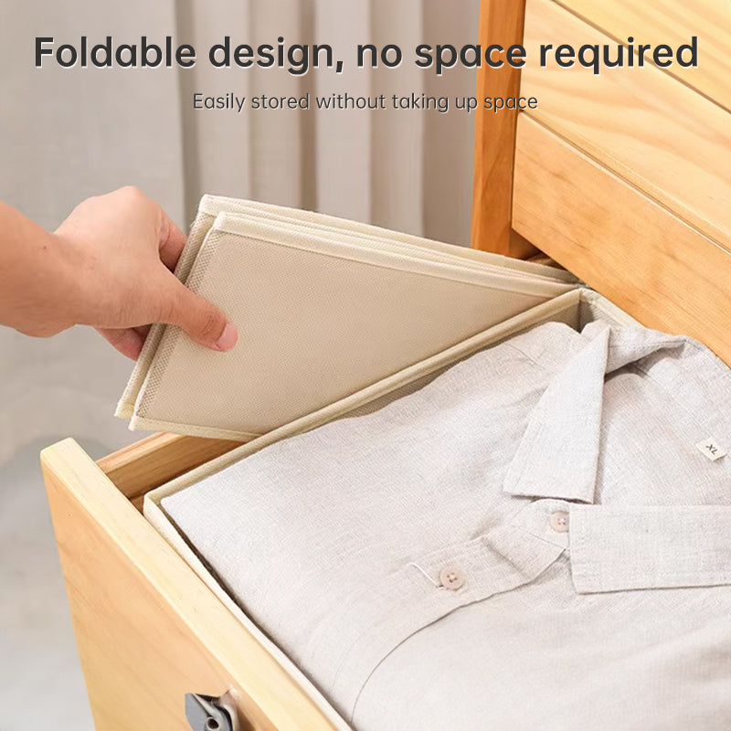 Dresser Drawer Organizers – Fabric Bins & Dividers: For Closet Storage, Clothing, Socks, Underwear