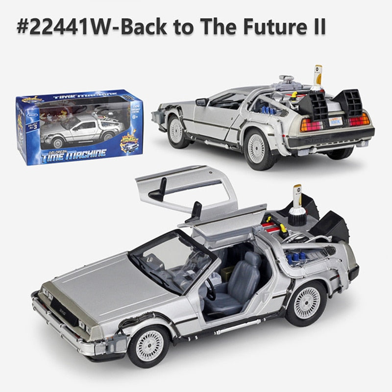 DMC-12 Time Machine Metal Toy Car