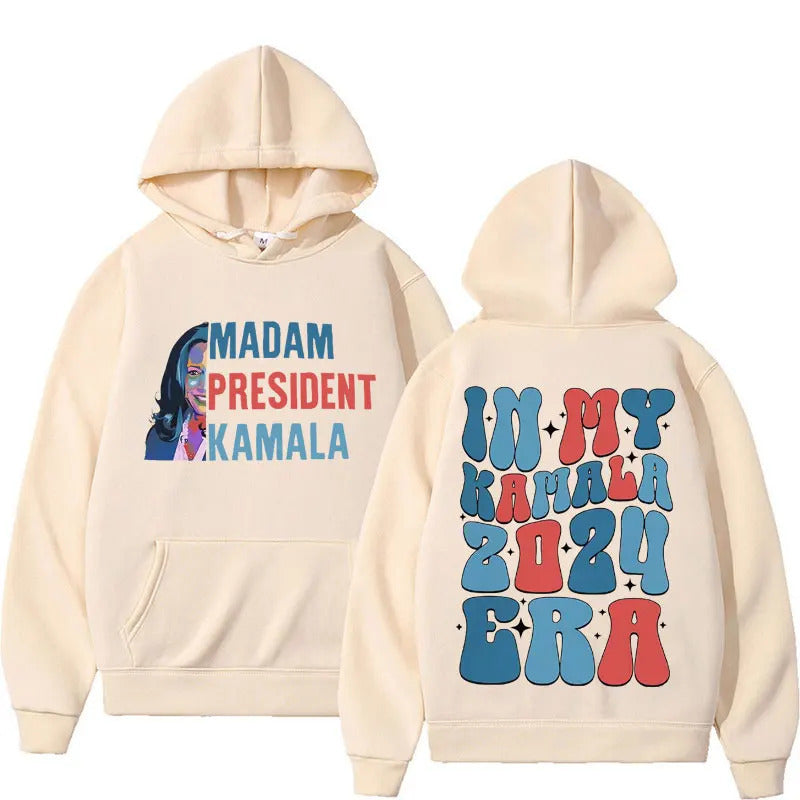 Madam President Kamala Harris Era  Hoodie Men Hoodies
