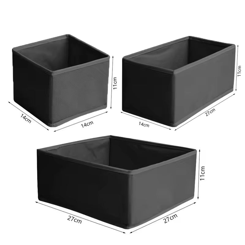 Dresser Drawer Organizers – Fabric Bins & Dividers: For Closet Storage, Clothing, Socks, Underwear