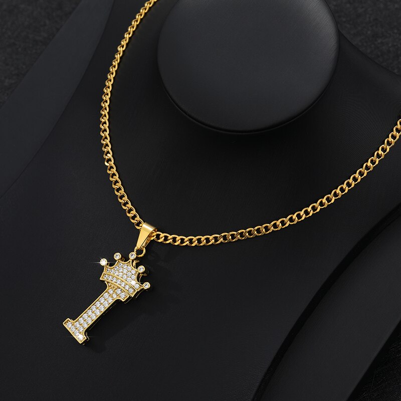 Alpha Crown Necklace