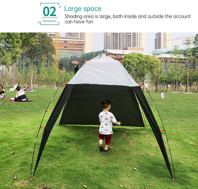Instant UV Protection Beach Tent