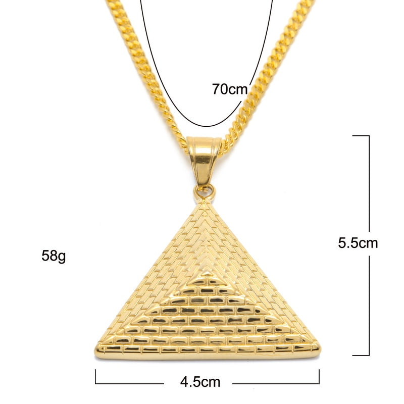 Egyptian Pyramid Necklace