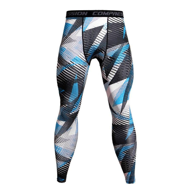 Men’s Camo Compression Pants – Tight Fit Leggings