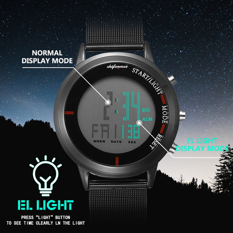 S1134 Men's LED Digital Watch