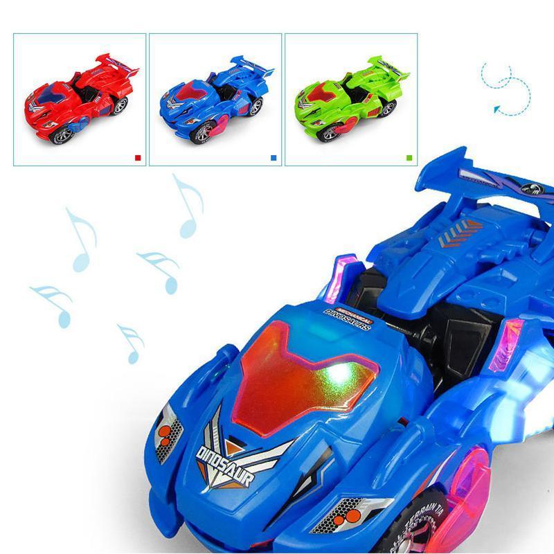 3-in-1 Dinosaur Transforming Car