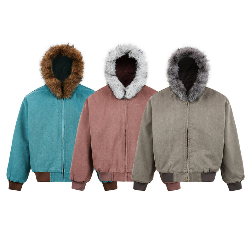 Padded  Jacket for Men and Women, Thickened Quilted Coat