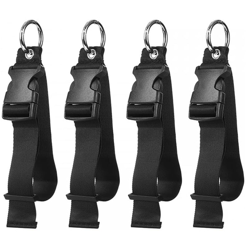 Anti-Theft Nylon Luggage Strap – Multi-Tool Clip