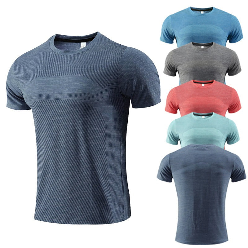 Men’s Quick-Dry Sports T-Shirt – Running & Fitness Training Top