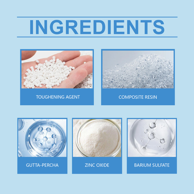 Oralhoe Solid Dental Glue Particles, Temporary Fillings Video Makeup Teeth Denture Props Dental Glue Particles