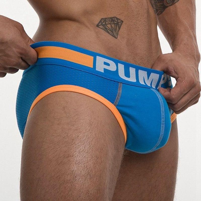 PUMP! Men's Mesh Briefs - Breathable Sport Underwear