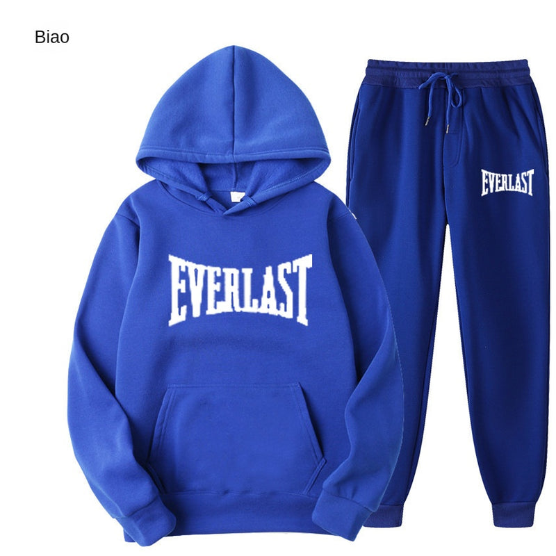 International Cross-border Hooded Sweatshirt and Sweatpants Set for Men and Women