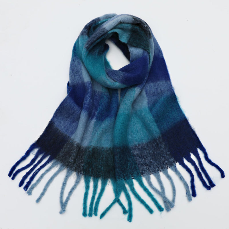 Striped Plaid Winter scarf - Soft Imitation Cashmere (Unisex)