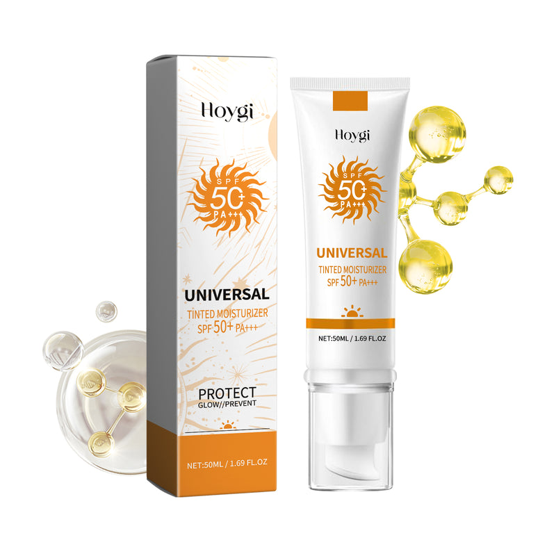 Tinted Moisturizer, Outdoor UV Protection Brightening Skin Hydrating Protective Cream
