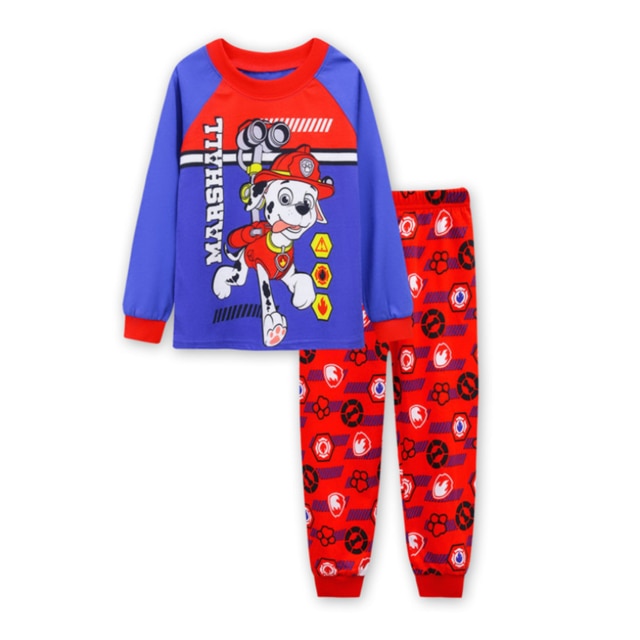 Two-piece Thin Section Long-sleeved Patrulla Canina Kids Pajamas