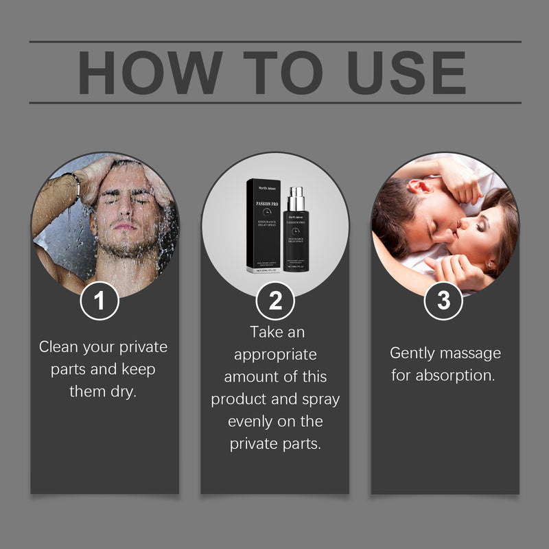 North Moon Men's Care Spray -  Soothing Body Spray