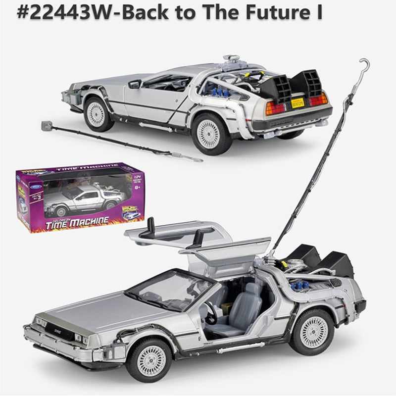 DMC-12 Time Machine Metal Toy Car