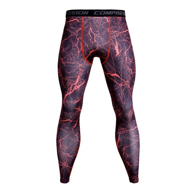 Men’s Camo Compression Pants – Tight Fit Leggings