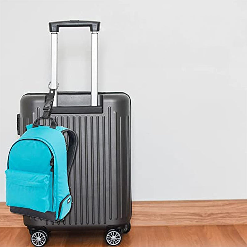 Anti-Theft Nylon Luggage Strap – Multi-Tool Clip