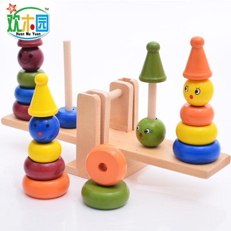 Children’s Wooden Rainbow Balancing Toy