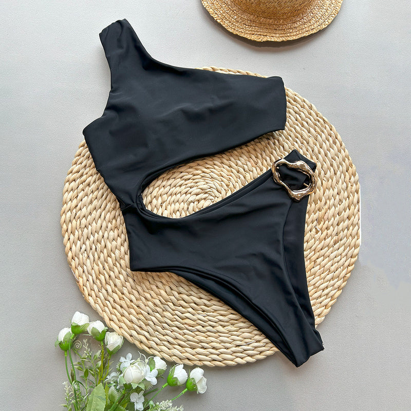 Sexy Bikini New Single Shoulder Swimwear Wholesale Bikini