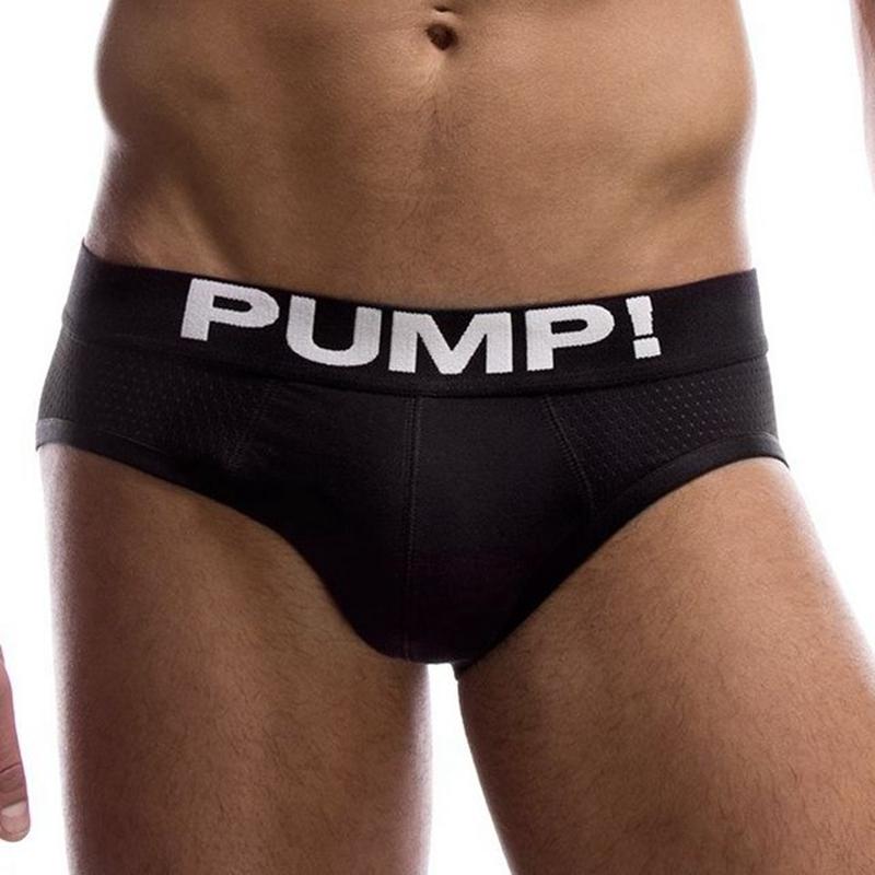 PUMP! Men's Mesh Briefs - Breathable Sport Underwear