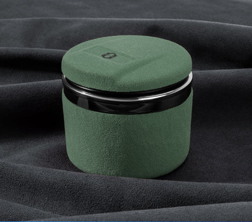 Suitable for AITO WENJIE car ashtray M5 M7 M9 car with lid anti fly ash suede interior supplies