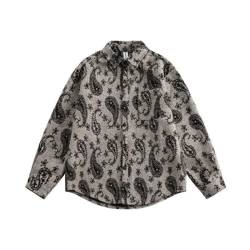 Cashew flower shirt for men and women