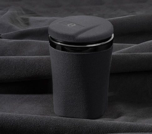 Suitable for AITO WENJIE car ashtray M5 M7 M9 car with lid anti fly ash suede interior supplies
