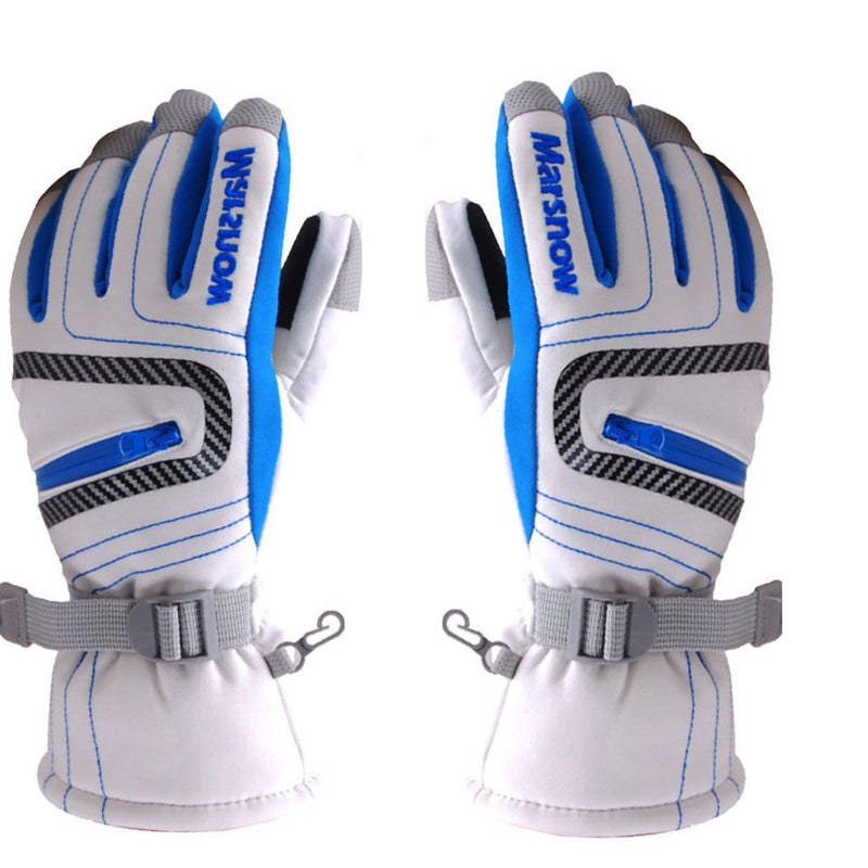 Waterproof Winter Ski Gloves - Windproof Outdoor Thermal (Unisex)