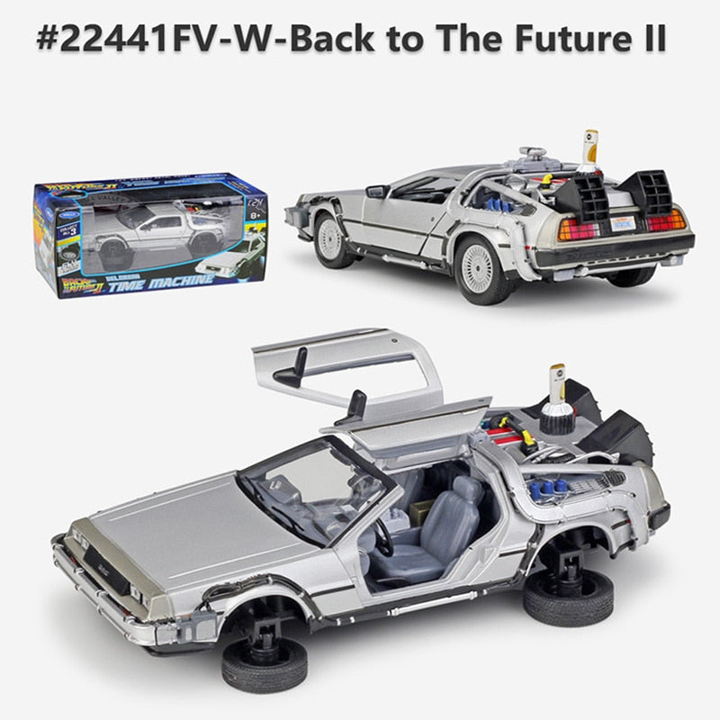 DMC-12 Time Machine Metal Toy Car