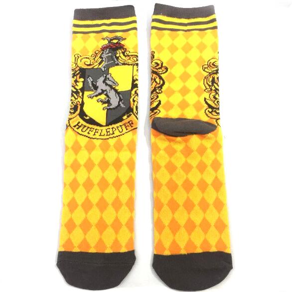 Men’s Cartoon Plush Sports Socks – Breathable Cotton