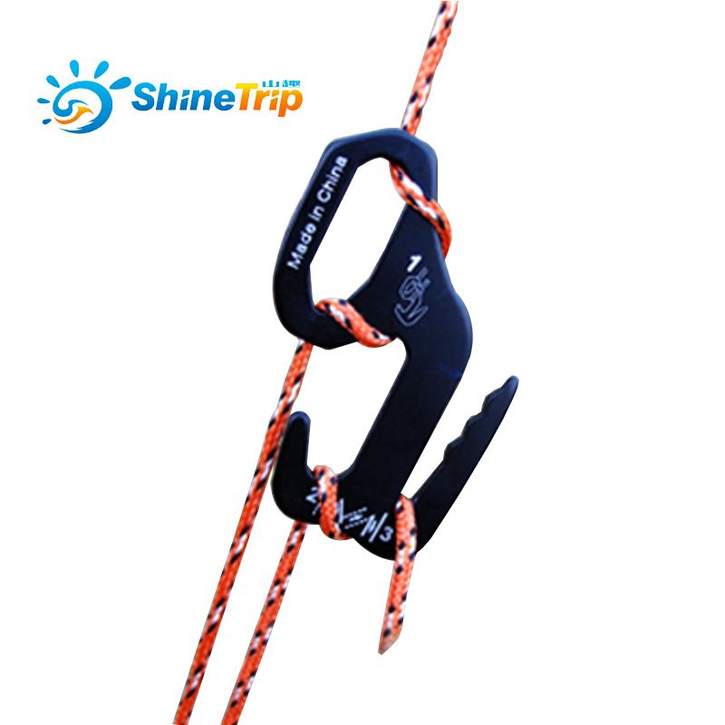 Aluminum Alloy 9-Shape Rope Tighteners