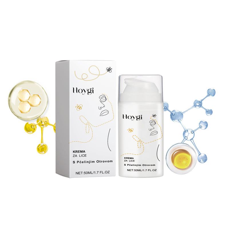 Krema Za Lice S Pčelinjim Otrovom, Fade Out Fine Lines Wrinkles Hydrating Moist Firming Skin Bright Skin Anti-Wrinkle Cream