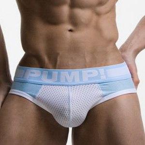 PUMP! Men's Mesh Briefs - Breathable Sport Underwear
