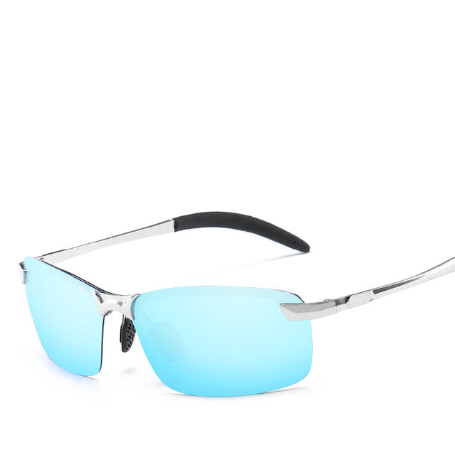 Men's Photochromic Polarized Sunglasses - Auto Darkening Lenses