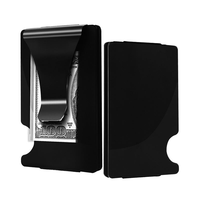 Slim Carbon Fiber Card Holder – RFID Anti-Scan