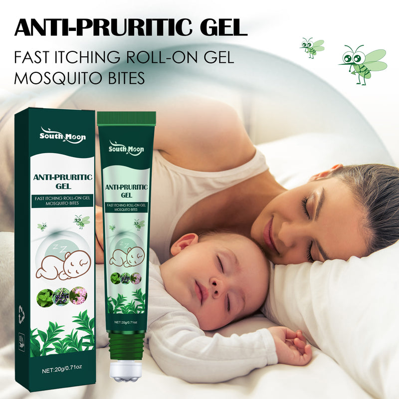 South Moon Anti-Mosquito Anti-Itch Ball, Gel Mosquito Bites Skin Itch Portable Relief Care Ball