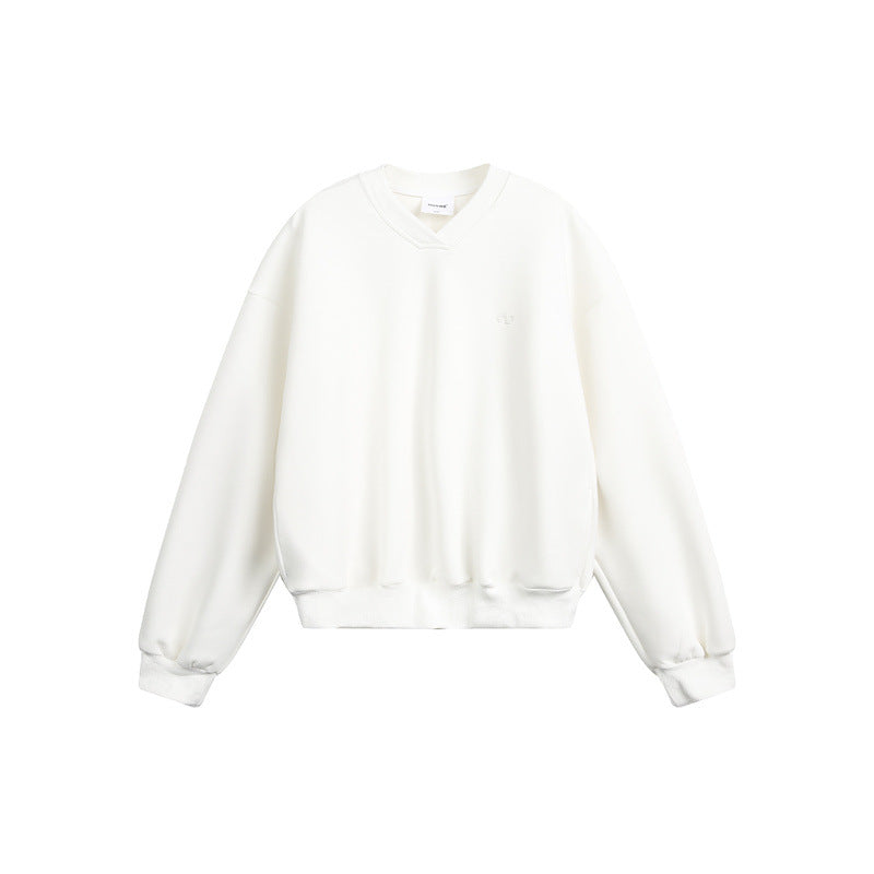 V-Neck Pullover Hoodie for Men and Women