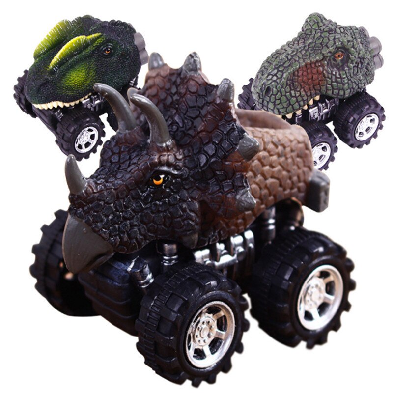 Pull Back Baby Car Dino Model Toys