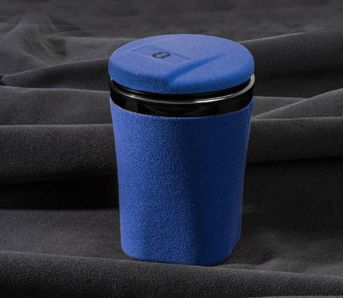 Suitable for AITO WENJIE car ashtray M5 M7 M9 car with lid anti fly ash suede interior supplies