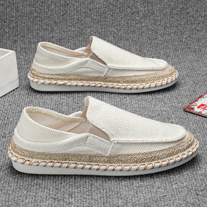 Hanfu Shoes Men's Casual Slip-On Loafers Driving Old Beijing Cloth Shoes